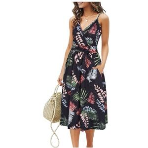 New, LaiShen midi dress Sz M